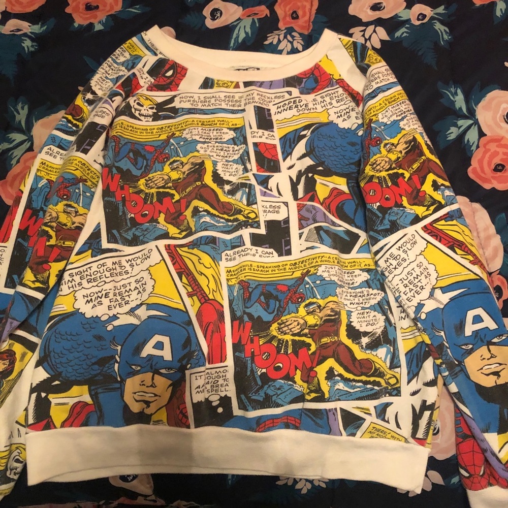 Marvel Comic Pullover